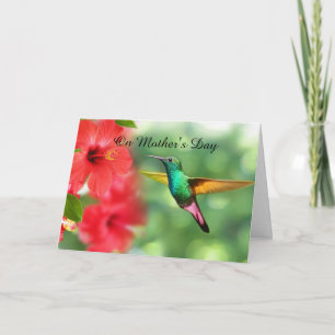 Tarjeta del Día de la Madre de Hummingbird