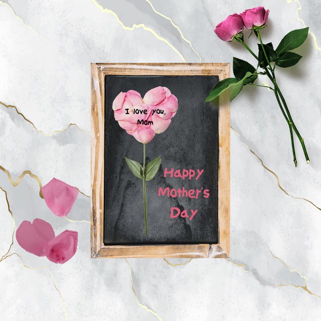 Tarjeta del Día de la Madre de la Artesanía del Ni (Subido por el creador)