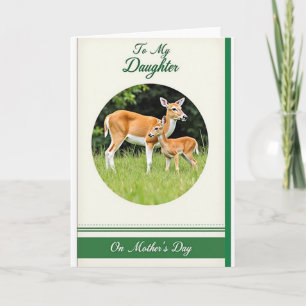 Tarjeta del Día de la Madre de la familia de los c