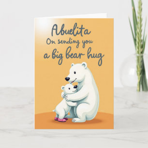 Tarjeta del Día de la Madre de la Familia de Osos