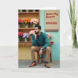 Tarjeta del Día de la Madre de la Floristería