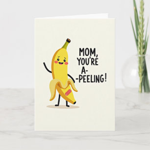 Tarjeta del Día de la Madre de la Fruta Sonriente