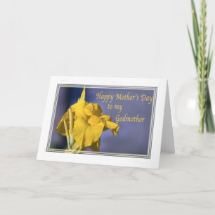 Tarjeta del día de la madre de la madrina