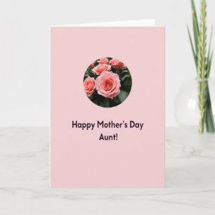 Tarjeta del Día de la Madre de la Tía Rose