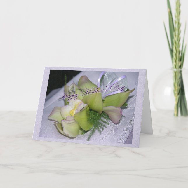 Tarjeta del día de la madre de Lily (Anverso)