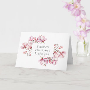 Tarjeta del Día de la Madre de Magnolia