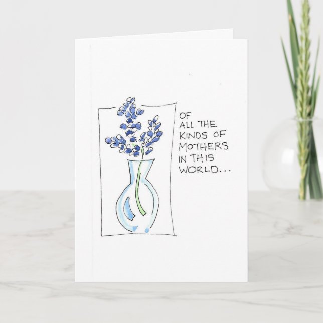 Tarjeta del Día de la Madre de mis hijos (Anverso)