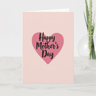 Tarjeta del Día de la Madre de Pastel de Melocotón