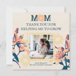 Tarjeta del Día de la Madre de personalizable Vint