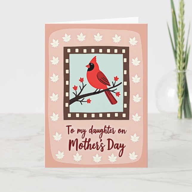 Tarjeta del día de la madre de Ruby (Anverso)