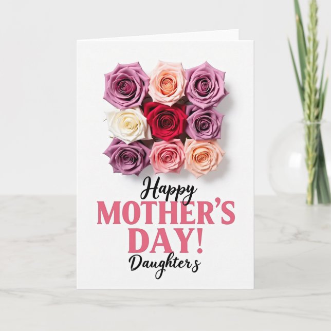 Tarjeta del Día de la Madre de Ruby Rose (Anverso)