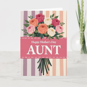 Tarjeta del Día de la Madre de Tías Florales