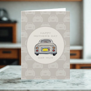 Tarjeta del Día de la Madre de tu auto Figaro Mist