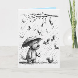 Tarjeta del día de la madre del perro