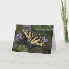Tarjeta del Día de la Madre del Tigre Oriental