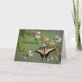 Tarjeta del Día de la Madre del Tigre Oriental
