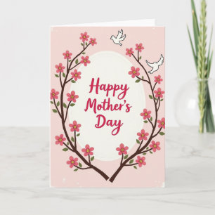 Tarjeta del Día de la Madre Dove