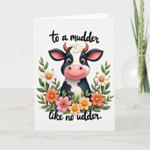 Tarjeta del Día de la Madre Dulce Láctea