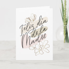 Tarjeta del Día de la Madre en Español Feliz Día d