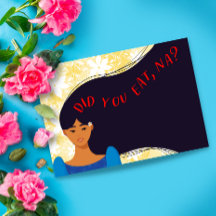 Tarjeta del Día de la Madre filipina: ¿Ya comiste,