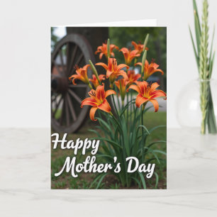 Tarjeta del Día de la Madre Flor de Lustre
