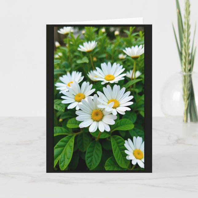 Tarjeta del Día de la Madre Flor de Oro (Anverso)