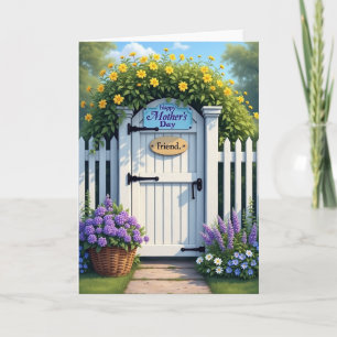 Tarjeta del Día de la Madre Garden Gate
