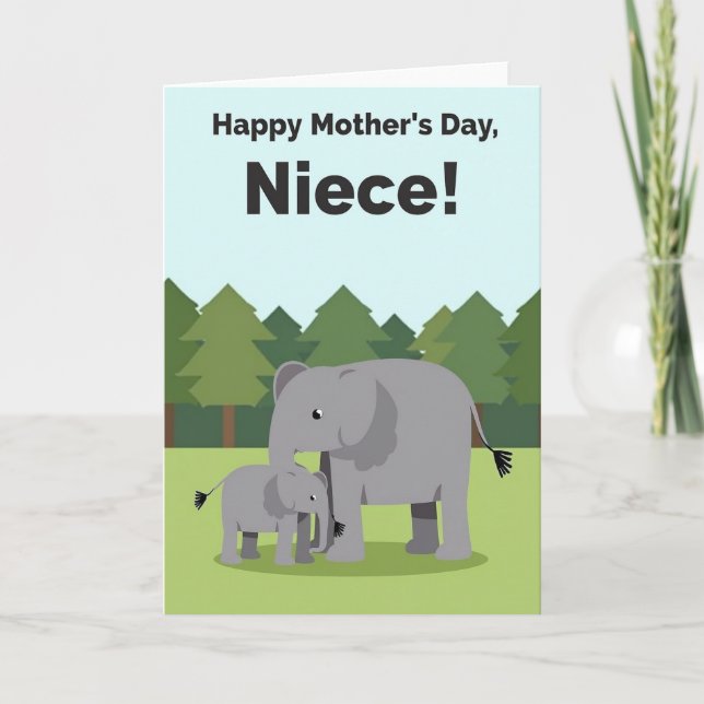 Tarjeta del Día de la Madre Gentle Giant (Anverso)