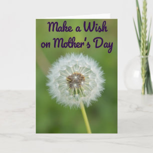 Tarjeta del Día de la Madre 'Haz un Deseo'