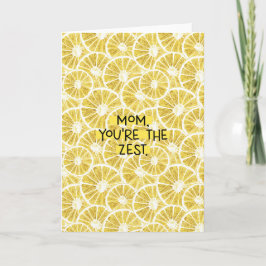 Tarjeta del día de la madre imprimible | Amarillo 