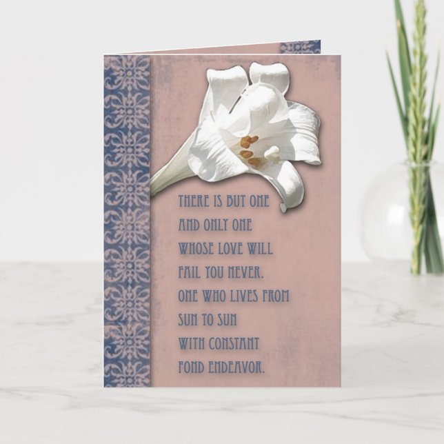 Tarjeta del día de la madre irlandesa (Anverso)