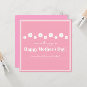 Tarjeta del Día de la Madre, la mejor mamá del mun