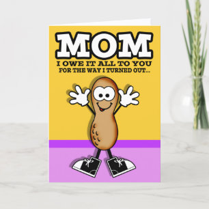 Tarjeta del Día de la Madre Lil Peanut