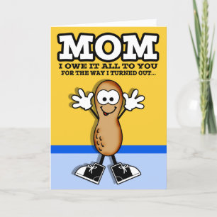 Tarjeta del Día de la Madre Lil Peanut