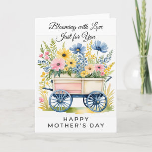 Tarjeta del Día de la Madre llena de amor
