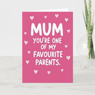 Tarjeta del Día de la Madre Lovely Mum