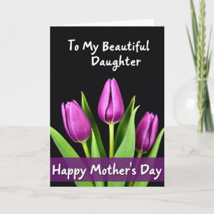 Tarjeta del Día de la Madre Luminous Buds