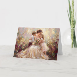 Tarjeta del Día de la Madre "Manos Firmes"