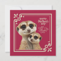 Tarjeta del Día de la Madre Momentos de Amor de Su