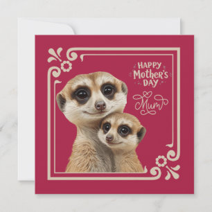 Tarjeta del Día de la Madre Momentos de Amor de Su
