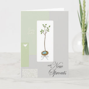 Tarjeta del Día de la Madre Nido Botánico