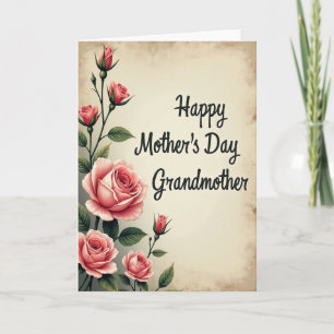Tarjeta del Día de la Madre para Abuela