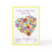 Tarjeta del día de la madre para alguien especial