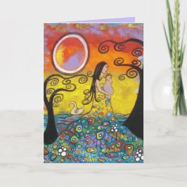 Tarjeta del Día de la Madre para el Arte Original