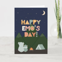 Tarjeta del Día de la Madre para Emo