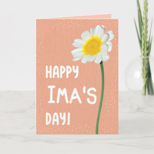 Tarjeta del Día de la Madre para Ima