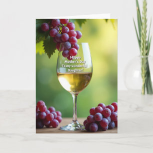 Tarjeta del Día de la Madre para Jardín Soleado