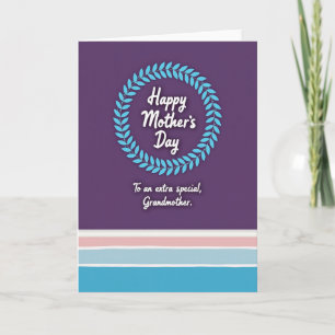 Tarjeta del Día de la Madre para la Abuela