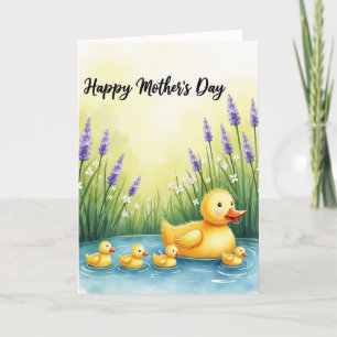 Tarjeta del Día de la Madre para la Familia de Pat