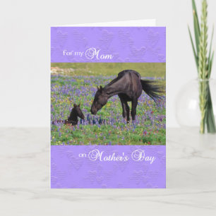 Tarjeta del día de la madre para la madre - Mare w